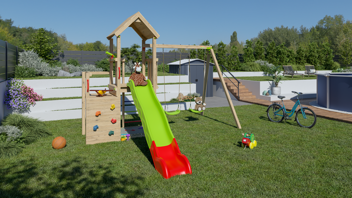 Wooden playgrounds XPLORER