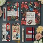 DARK FLORAL STATIONERY
