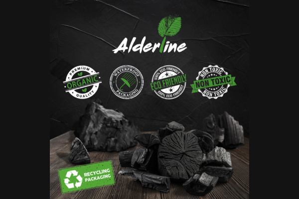 Alderline Lumpwood BBQ Charocal 50L