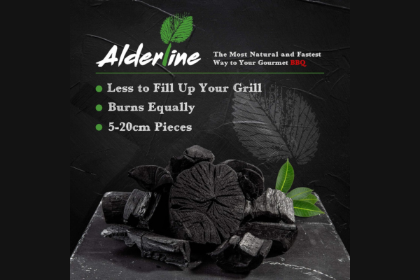 Alderline Lumpwood BBQ Charocal 50L