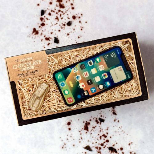 Chocolate Phone & Charger Gift Box