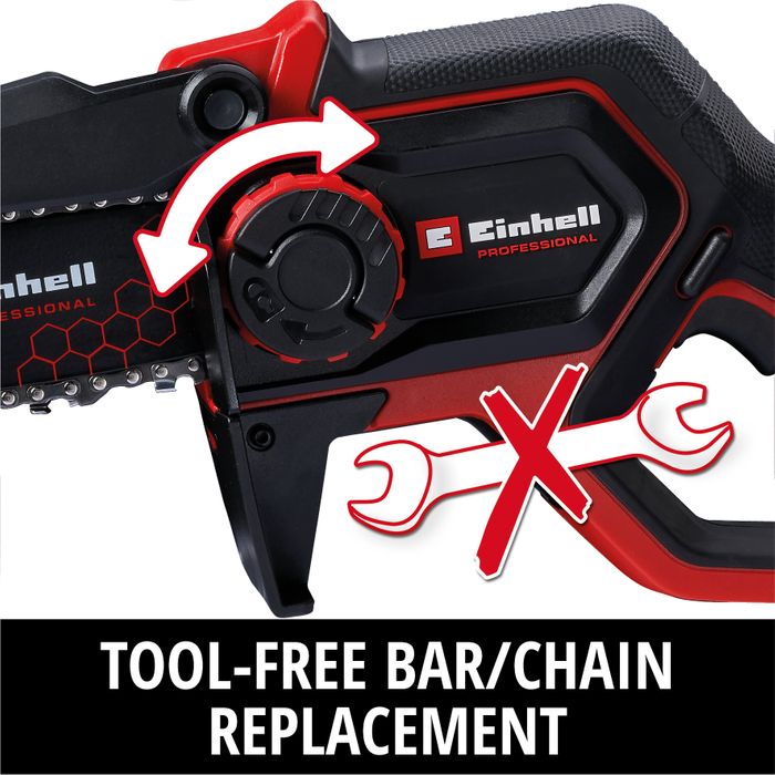PXC 18V Cordless Professional Brushless Pruning Chainsaw, 17cm Cutting Length
