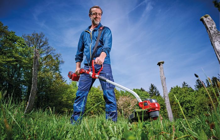 PXC 36V Ergo Cordless Professional Brushless Grass Trimmer, 35cm Cutting Width, Body Only