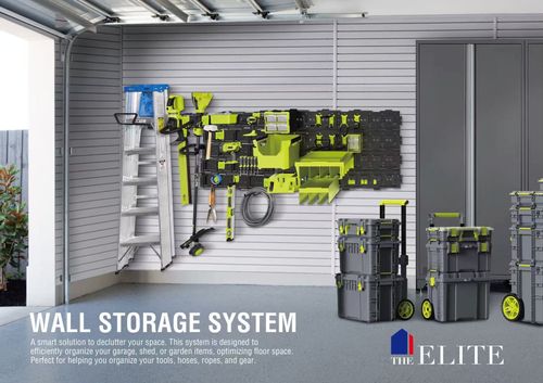 Wall storage system