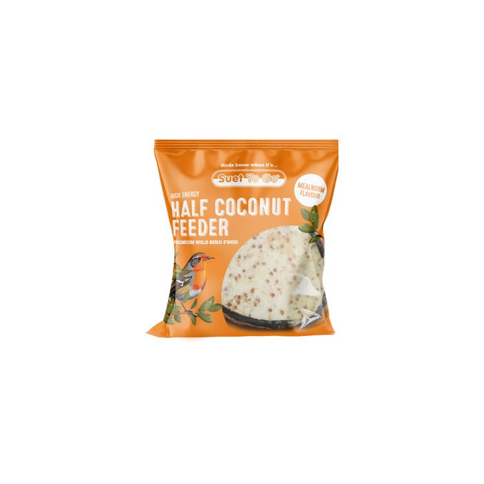 SuetToGo Filled Half Coconut Feeder