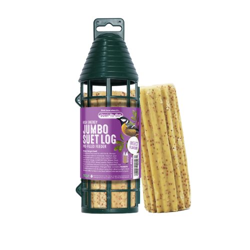SuetToGo Jumbo Log Pre-Filled Feeder