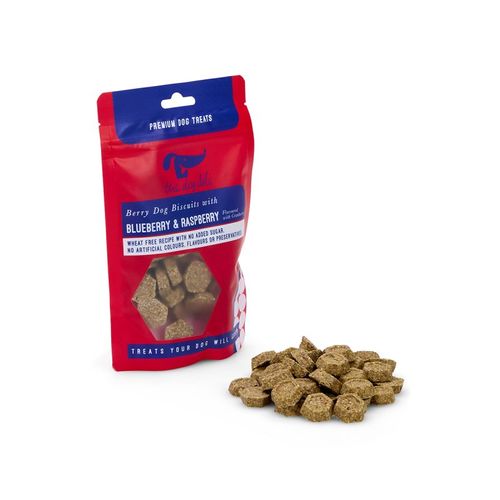 DOG DELI BERRY BISCUITS WITH BLUEBERRY & RASPBERRY 120G
