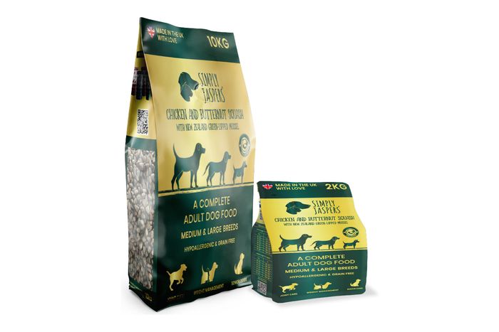 Chicken & Butternut Squash with New Zealand Green-Lipped Mussel, For Large & Medium Breeds