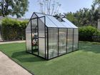 G-MORE DIY Compact Greenhouse Kit for E-commerce with 4mm Polycarbonate Panels