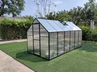 G-MORE DIY Compact Greenhouse Kit for E-commerce with 4mm Polycarbonate Panels