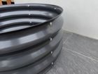 Corrugated Metal Raised Garden Planter for Plants