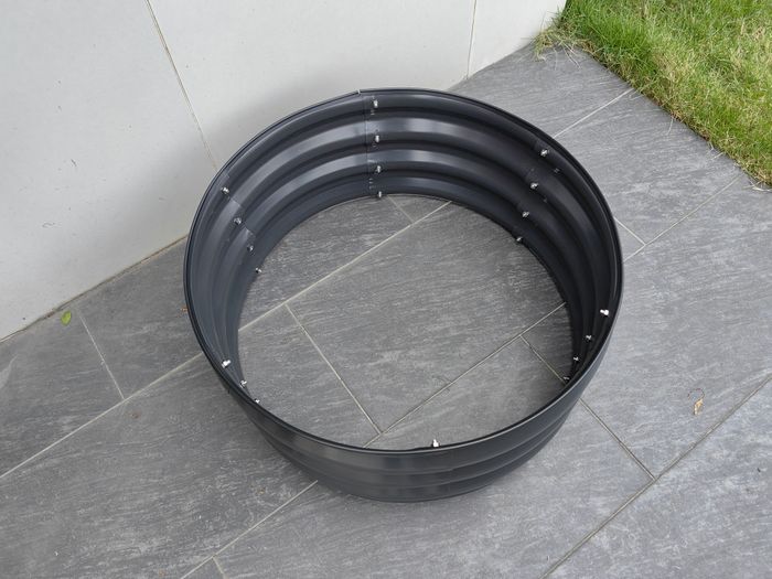 Corrugated Metal Raised Garden Planter for Plants