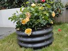 Corrugated Metal Raised Garden Planter for Plants