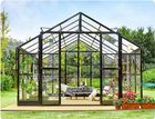 Quick-Connect Greenhouse with Iron Base, Large Door & Compact Packaging