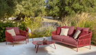 Relax Coffee Rope Furniture Set