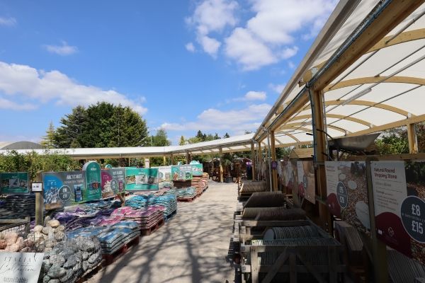 Covered walkways - Lady Green Garden Centre