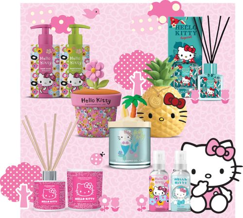 The Hello Kitty and Friends Candle and Home Fragrance Collection