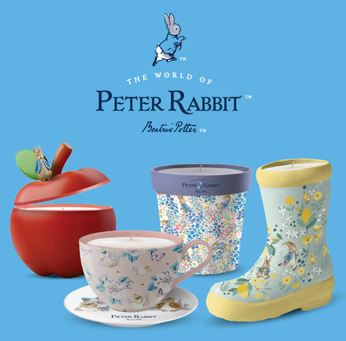 The Peter Rabbit Candle and Home Fragrance Collection
