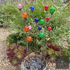 Colourful Cluster of 3 Garden Decor