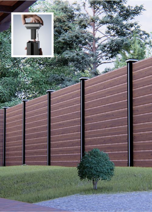APS Twilight Solar Fence Light System *Retail Ready*