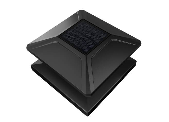 APS Adapt-A-Glow Solar fence topper *Fits all fence posts Retail Ready*