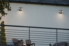 Antheia solar wall light