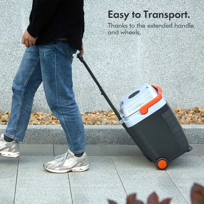 Electric Cool Box on Wheels - 28L