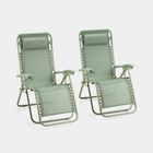 Verona Sage Green Zero Gravity Chair – Set of 2