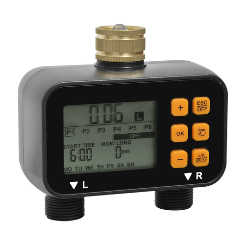 Water Timer with 2 Outlets