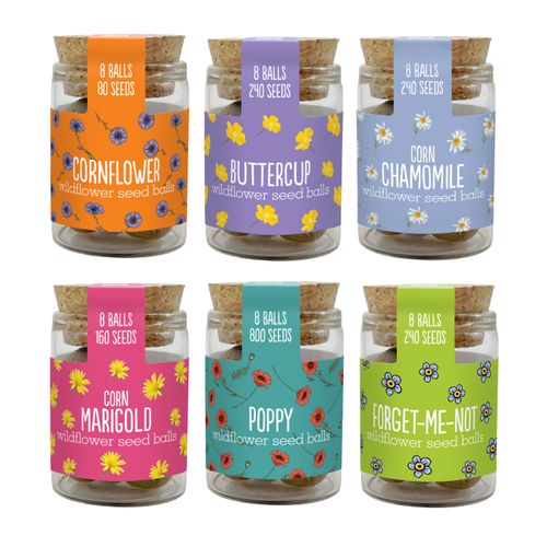 Wildflower Seed Balls - Jar Range