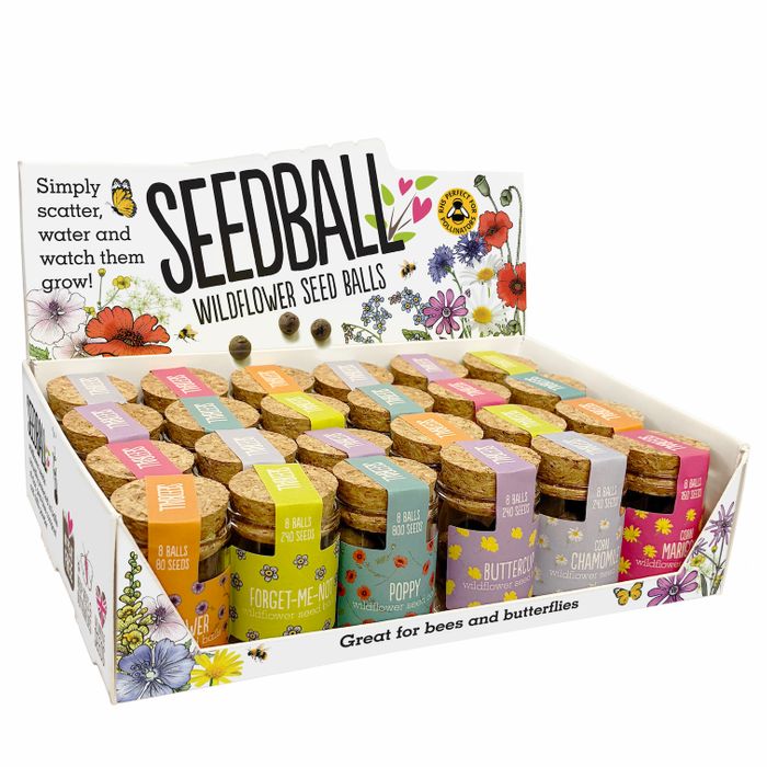 Wildflower Seed Balls - Jar Range