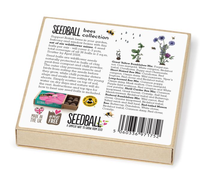 Wildflower Seed Ball - Bees Collection