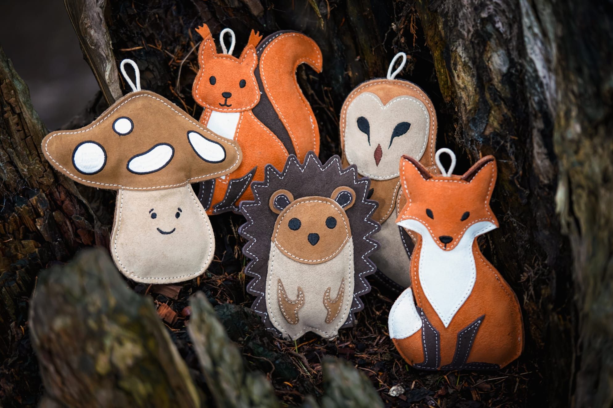 Catnip infused pet toys