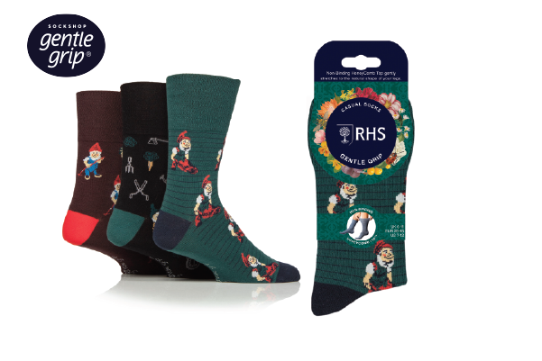 Gentle Grip RHS Gnome Sock