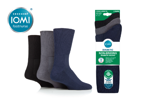 IOMI FootNurse Diabetic Socks