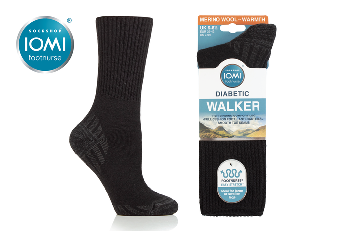 IOMI FootNurse Diabetic Socks