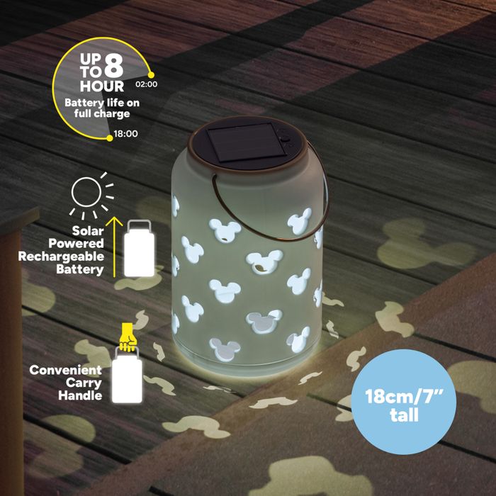 Mickey Mouse Solar Projection Lantern