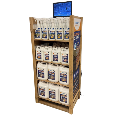 Monty Miracle Mixed FSDU Retail Stand