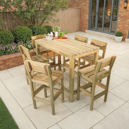 Terraza Outdoor 6 Seater Dining Set