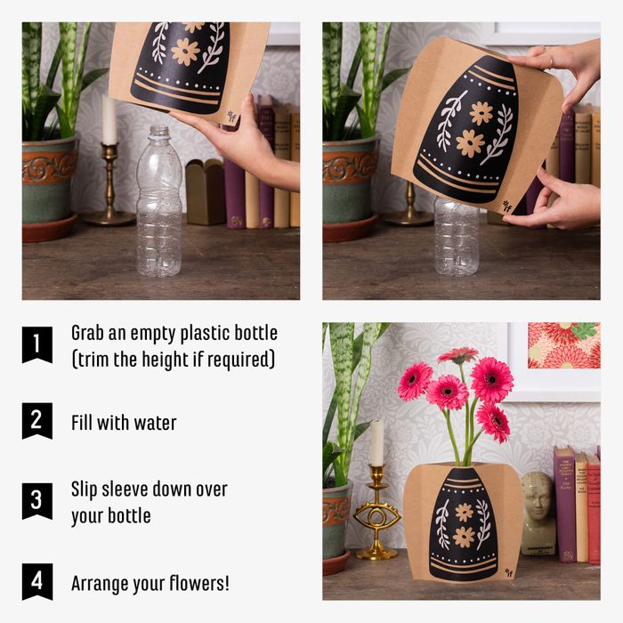 The Cardboard Vase Sleeve