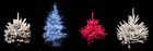 DECORATIVE FIR AND CHRISTMAS TREES