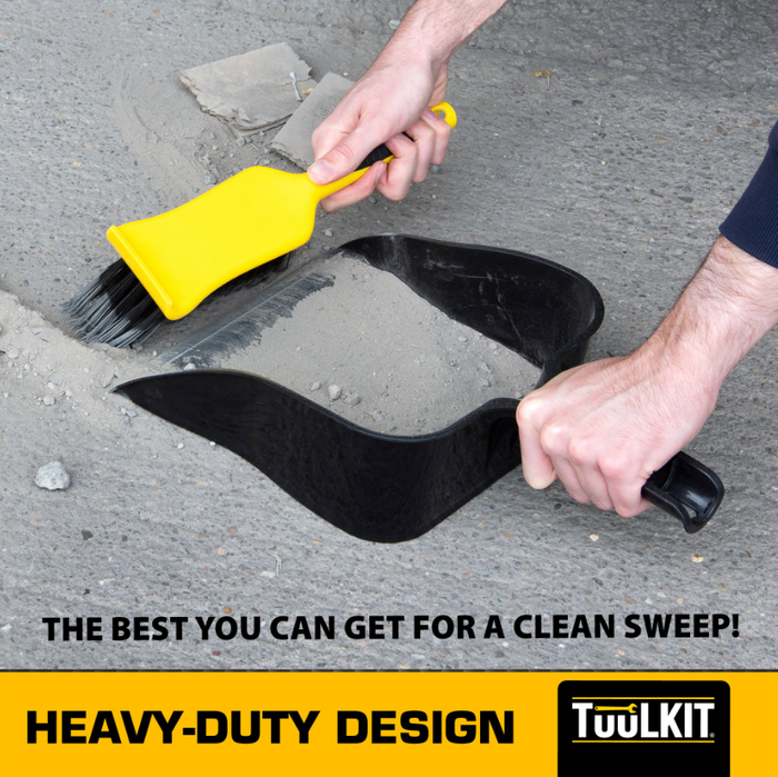 Bulldozer Dustpan and Brush