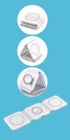 C7617  Magnetic Folding Wireless Charger