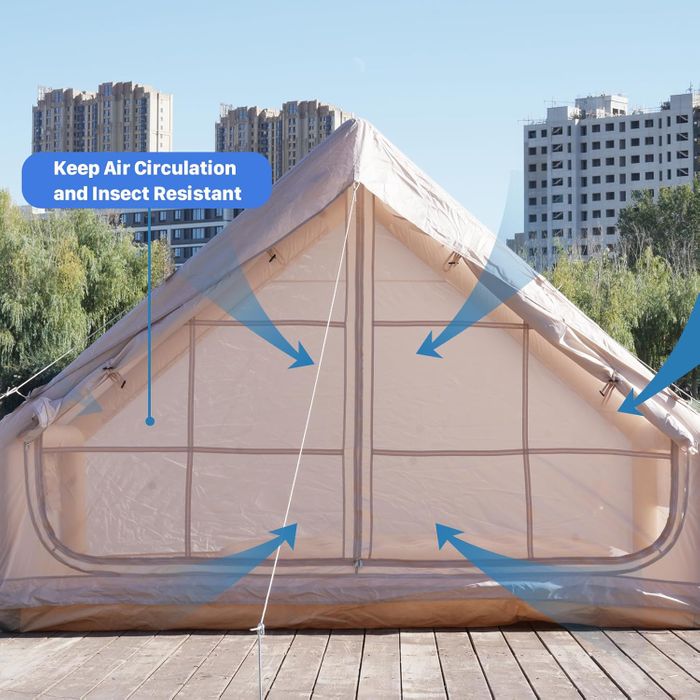 6.3 ㎡Inflatable camping tent