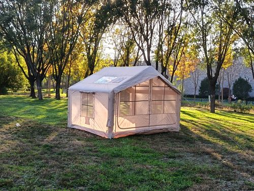 7.5 square meters inflatable camping tent