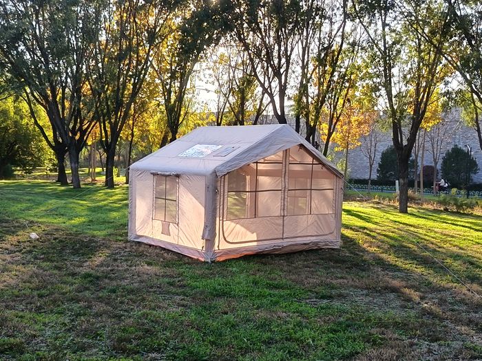 7.5 square meters inflatable camping tent