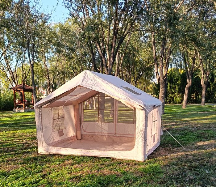 7.5 square meters inflatable camping tent