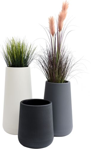Tall Tapered PP Plastic Floor Planters KD9975-KD9977