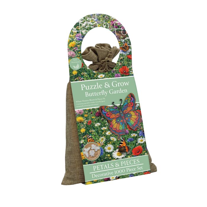 Puzzle & Grow Butterfly Garden