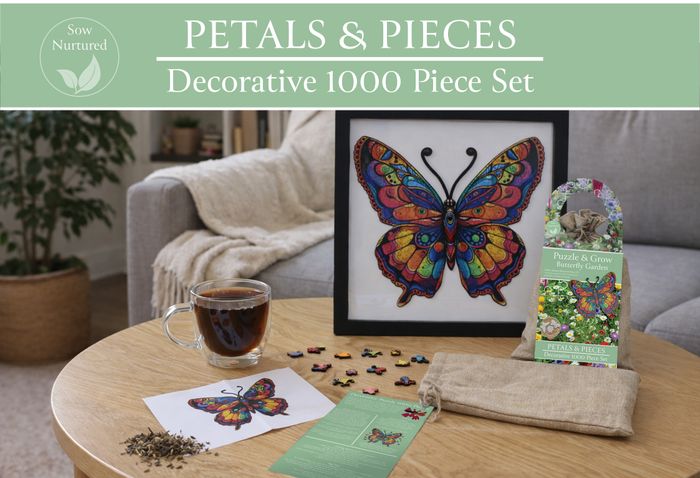 Puzzle & Grow Butterfly Garden